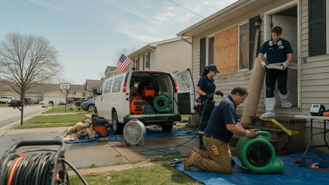 Water Damage Restoration in Bushkill, PA near me